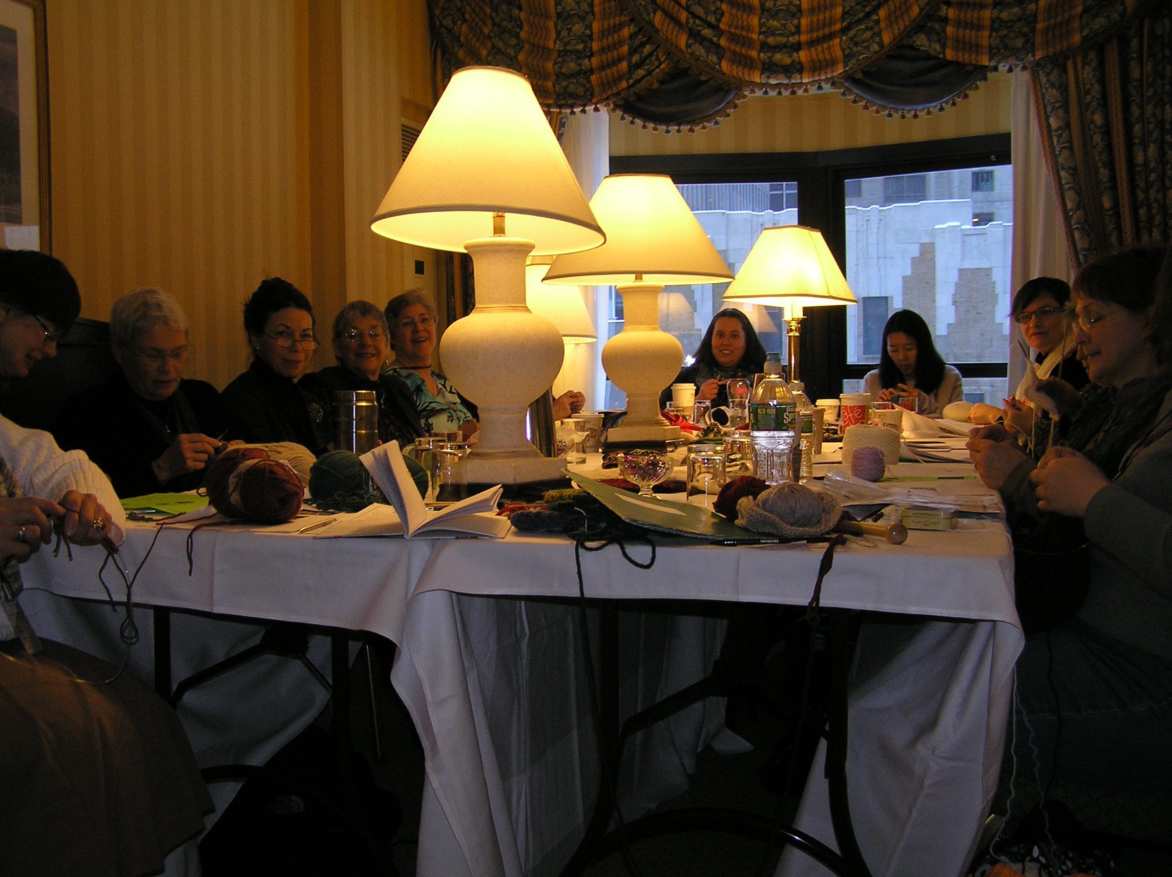 My Class at Vogue Knitting LIVE